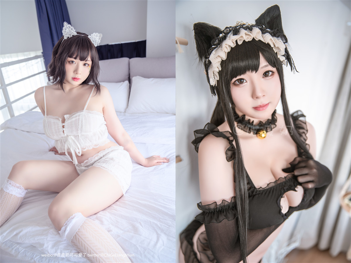 皮皮奶：可爱的脸成熟的身材 写真合集