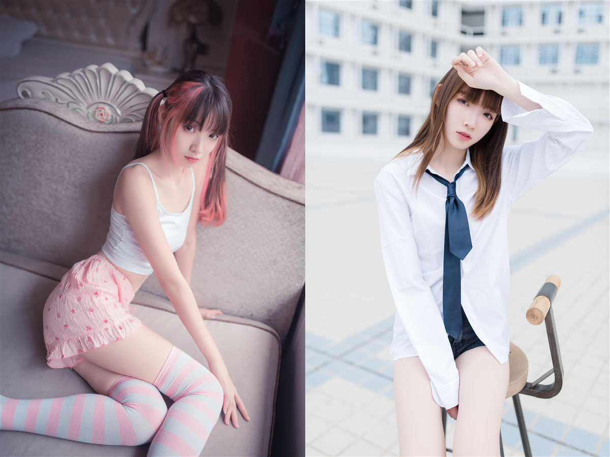 风之领域-黑丝白丝美腿 写真合集