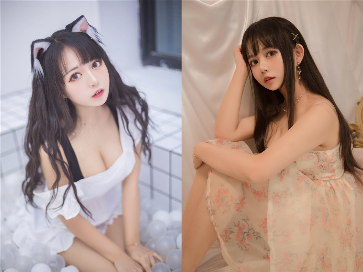 黑猫猫：长得好看真能当饭吃 写真合集