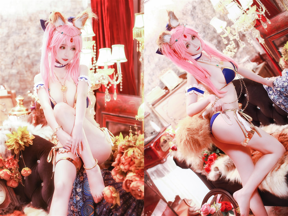 yui金鱼：你喜欢黑色还是白色 写真合集