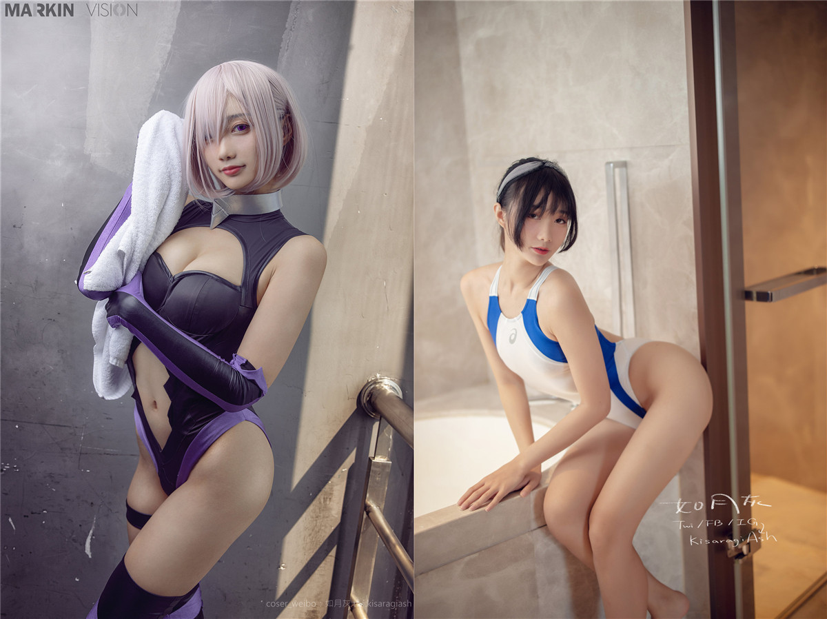 微博妹子@如月灰 写真合集