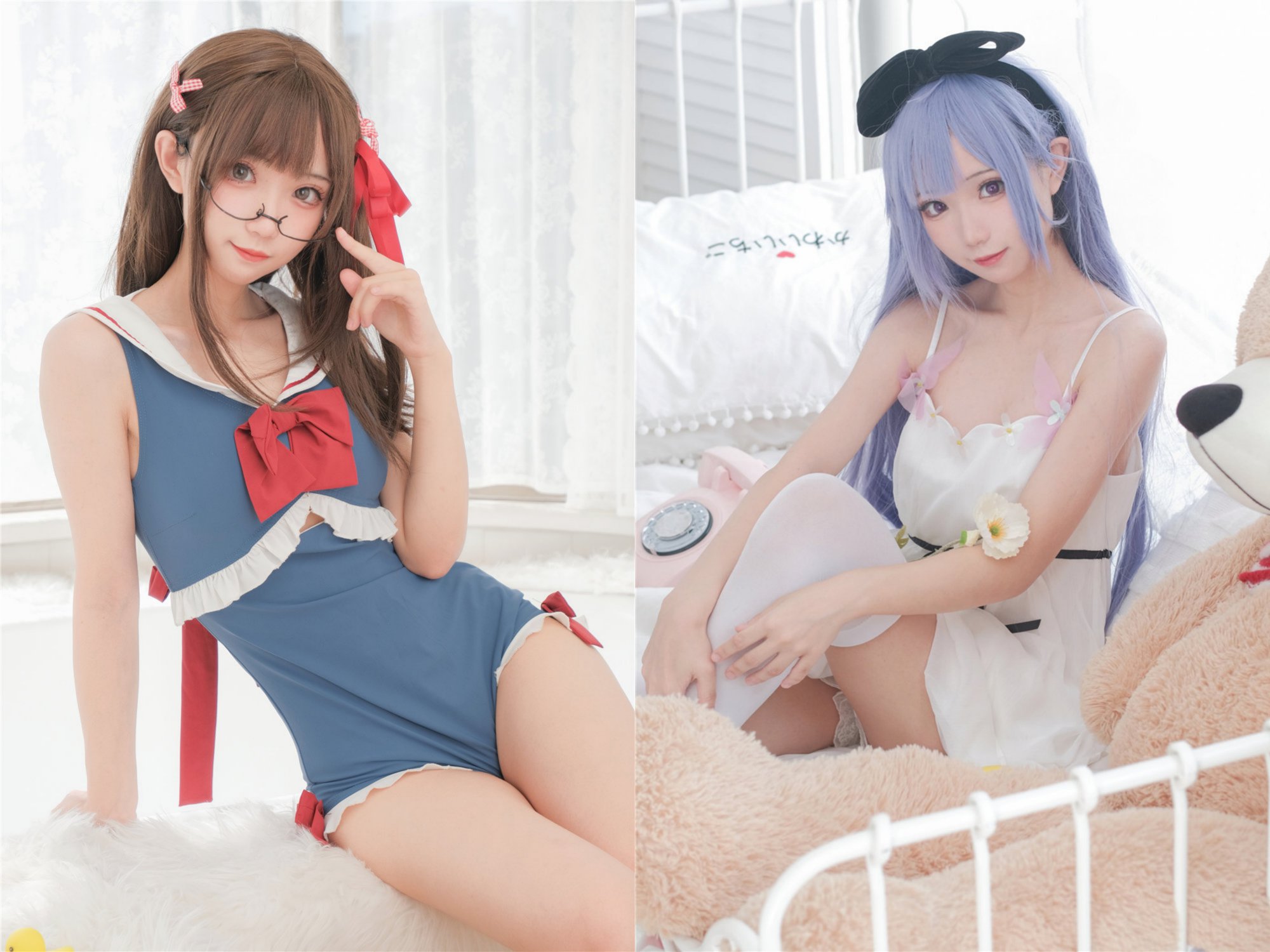 花柒Hana：好可爱的小猫猫 写真合集