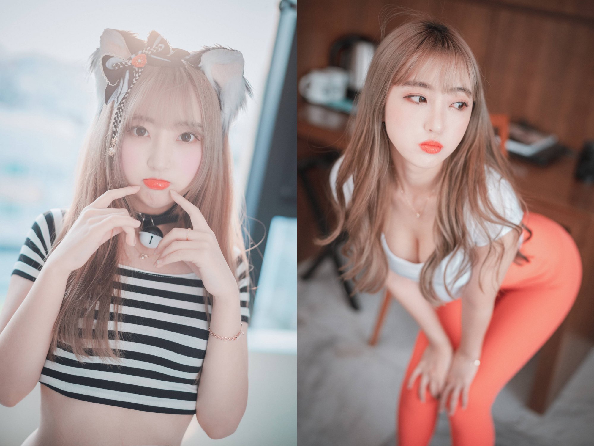 韩国妹子@HaNari(하나리) 臀控福利 写真合集