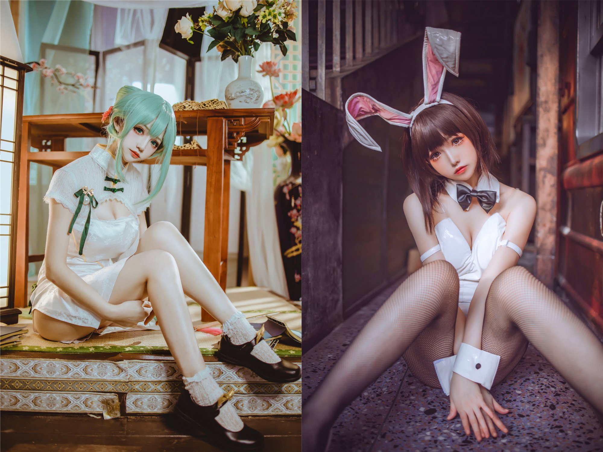 Coser@衣衣 兔女郎学姐 写真合集