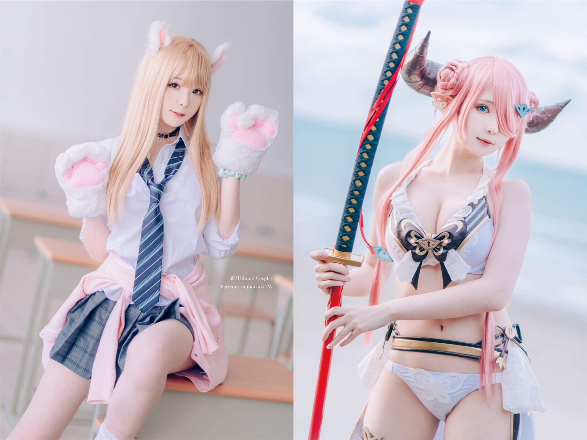 霜月Shimo 正统萌系少女 写真合集