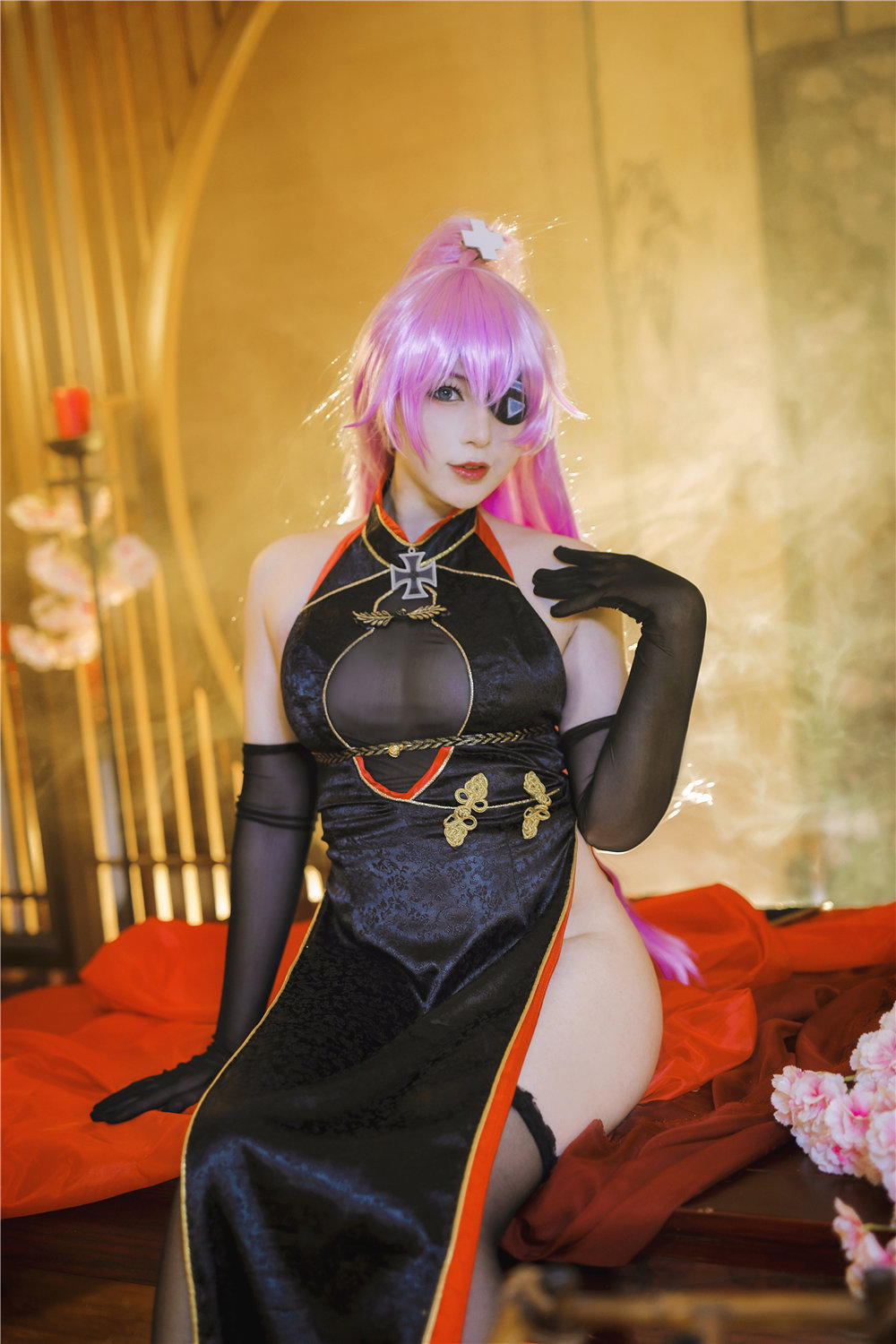 小容仔咕咕咕w 沙恩霍斯特旗袍[11P-170MB]