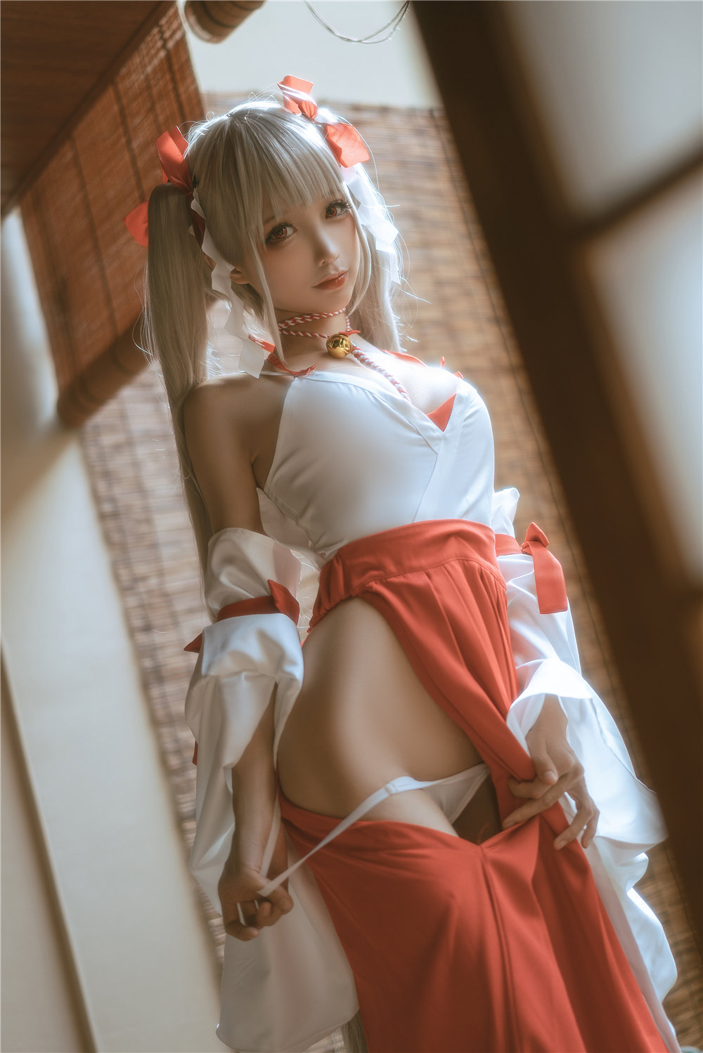 蠢沫沫 可畏 巫女[55P-787MB]