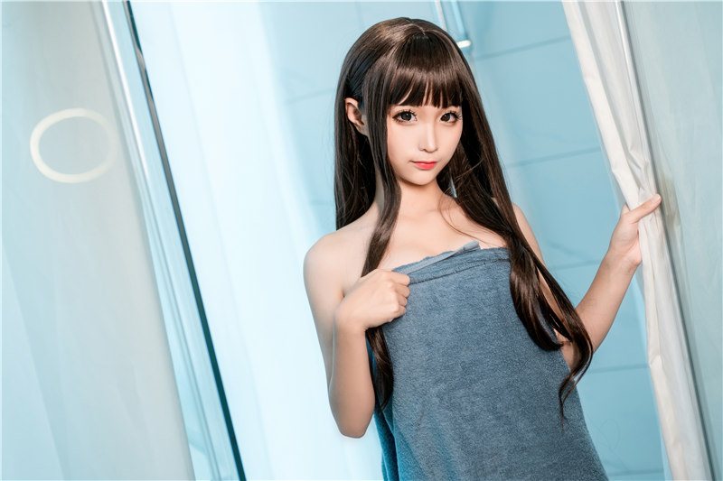 蠢沫沫 沫沫真爱版 灰浴巾[40P-371MB]