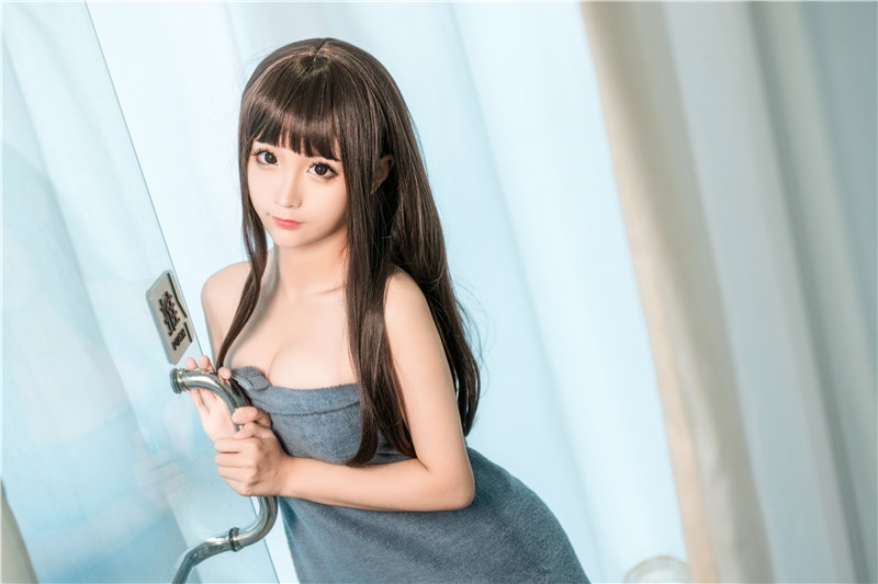 蠢沫沫 沫沫真爱版 灰浴巾[40P-371MB]