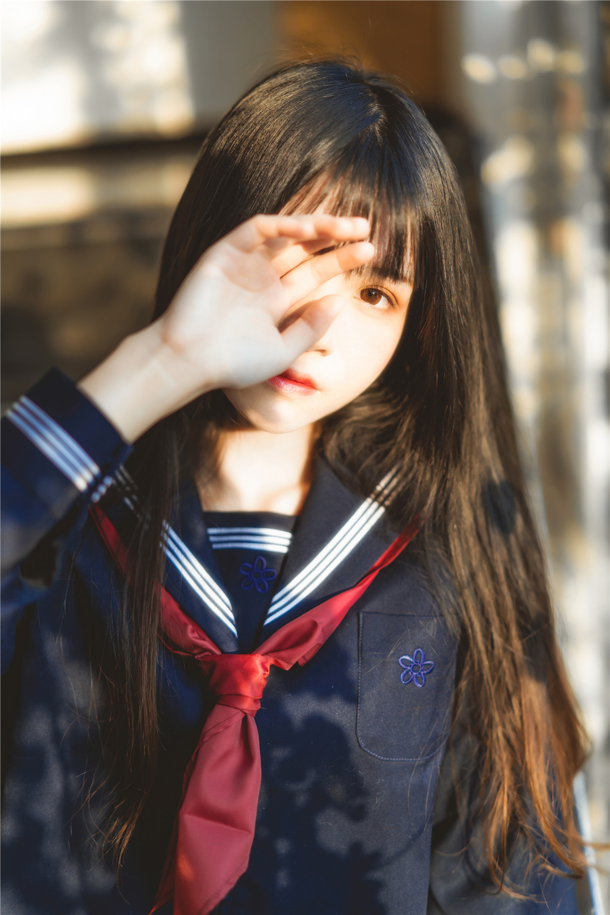 桜桃喵 小少女 黑色水手服 [50P-747MB]