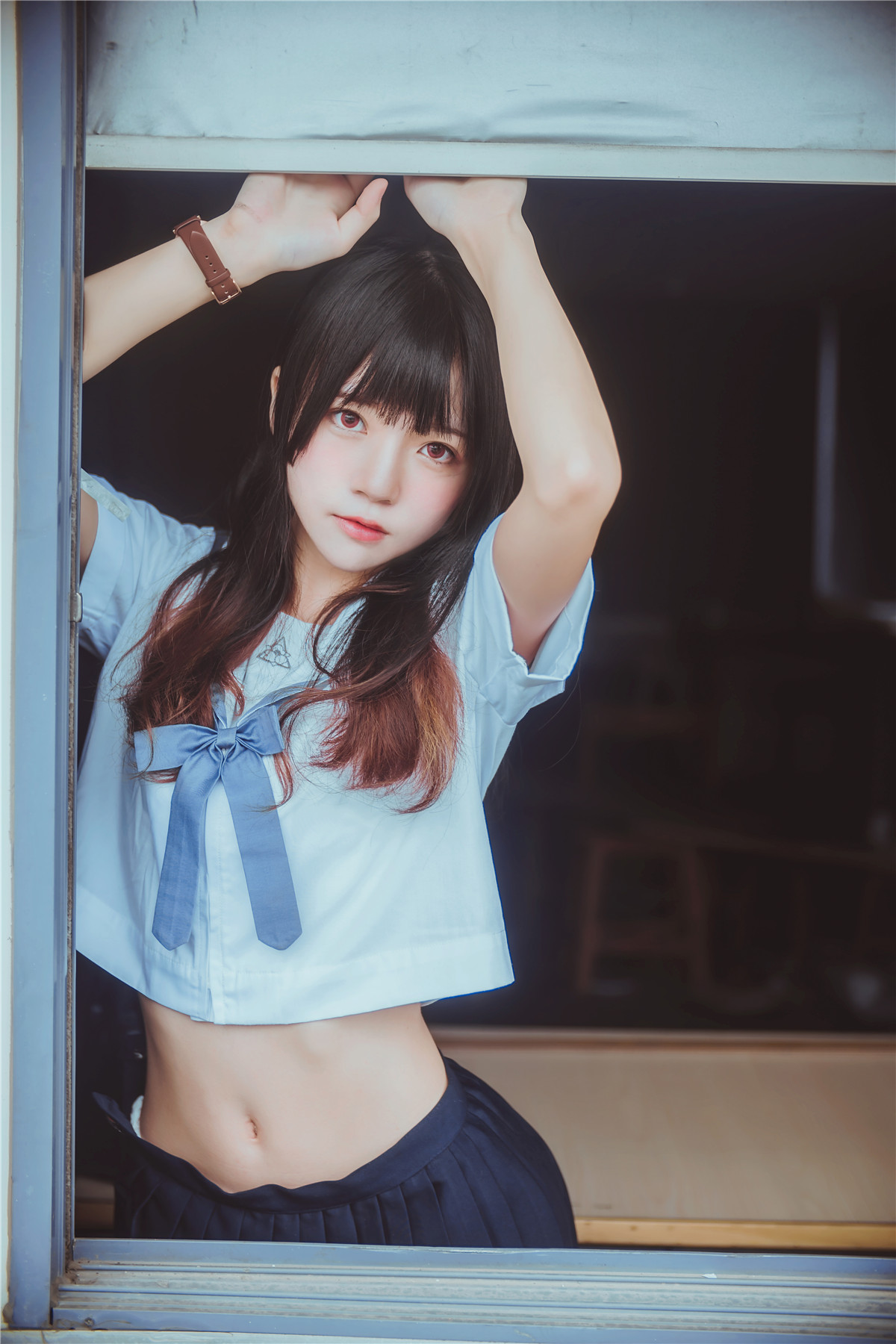 桜桃喵 蓝白水手服 [39P-290MB]