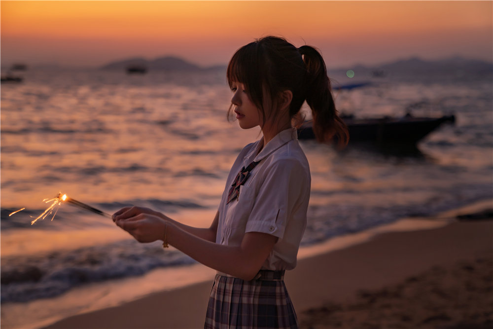 桜桃喵 逐海[17P-445MB]