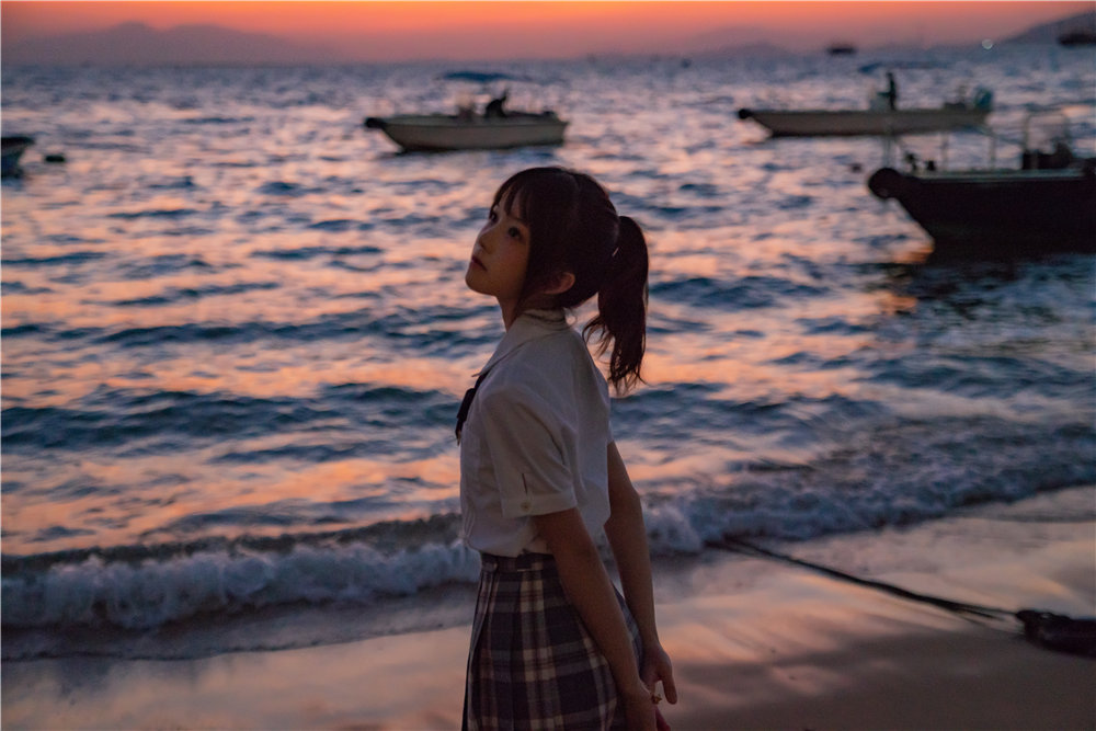 桜桃喵 逐海[17P-445MB]