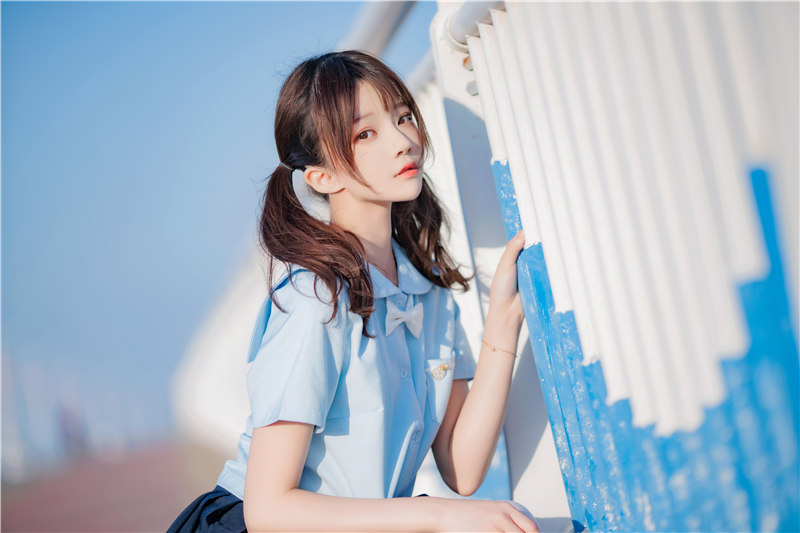 桜桃喵 蔚蓝[33P-608MB]