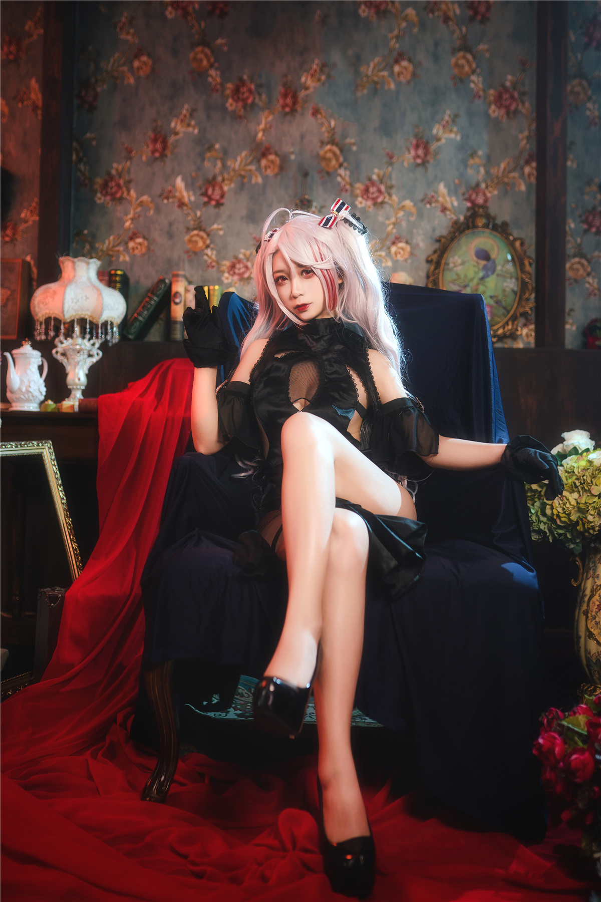 樱落酱w 欧根礼服[12P-191MB]