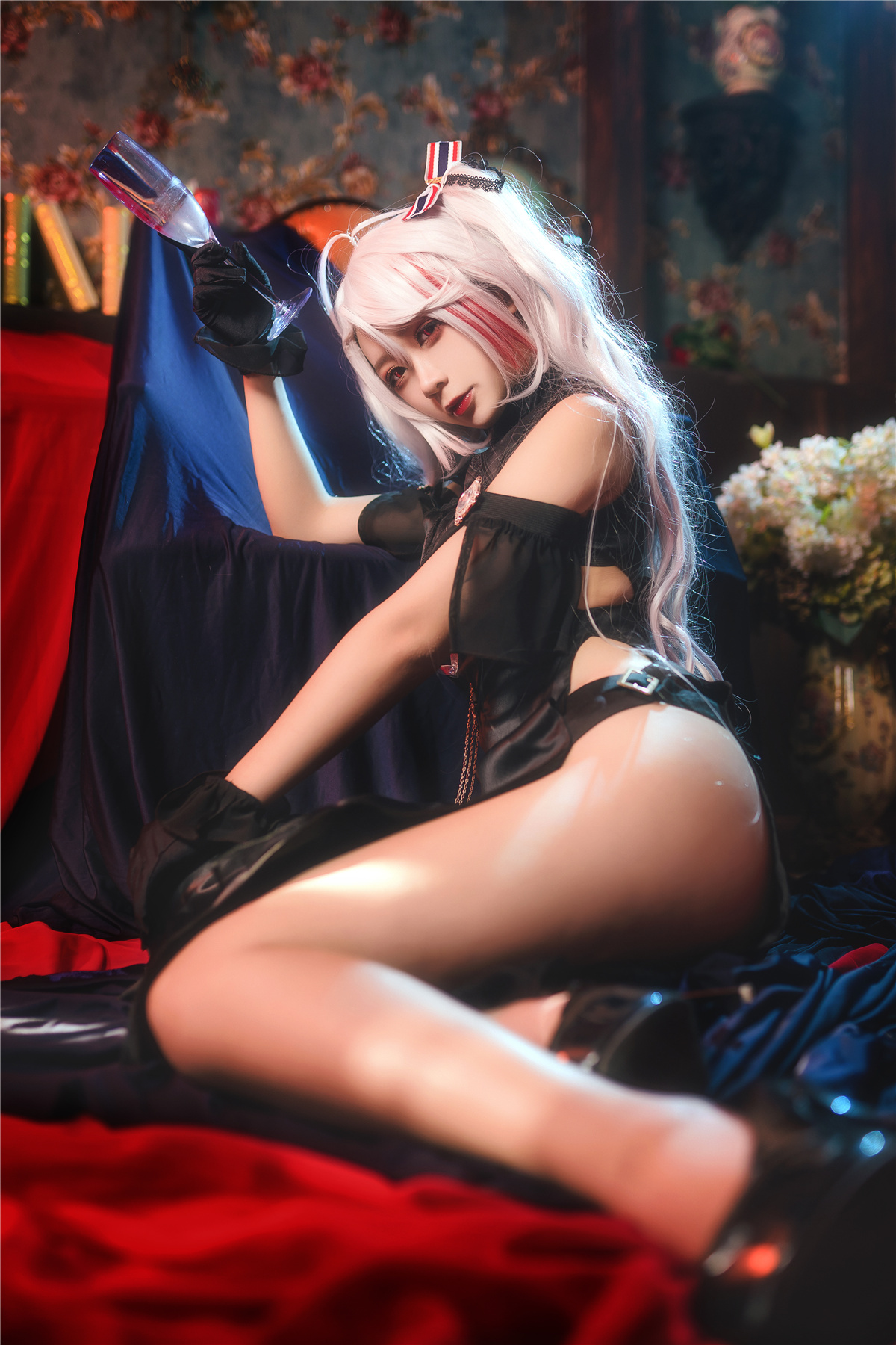 樱落酱w 欧根礼服[12P-191MB]