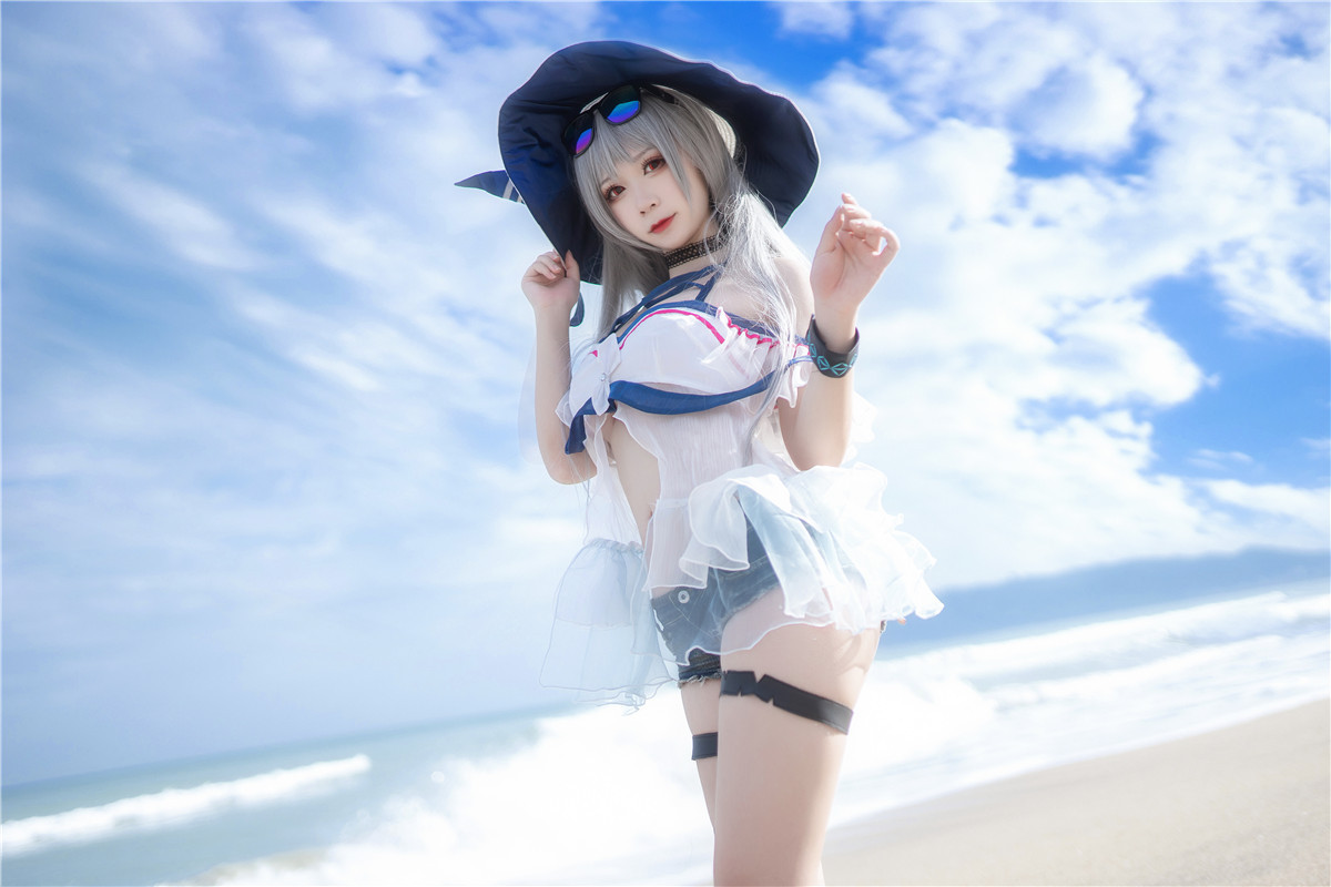 樱落酱w 斯卡蒂泳装[21P-188MB]