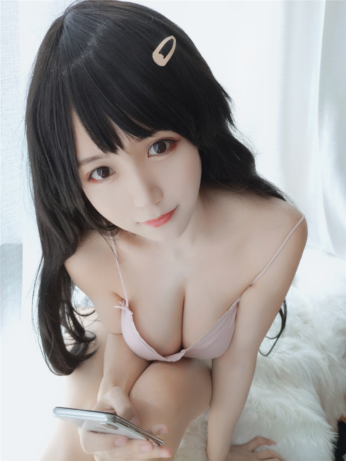 小仓千代w 粉色吊带[30P-54MB]