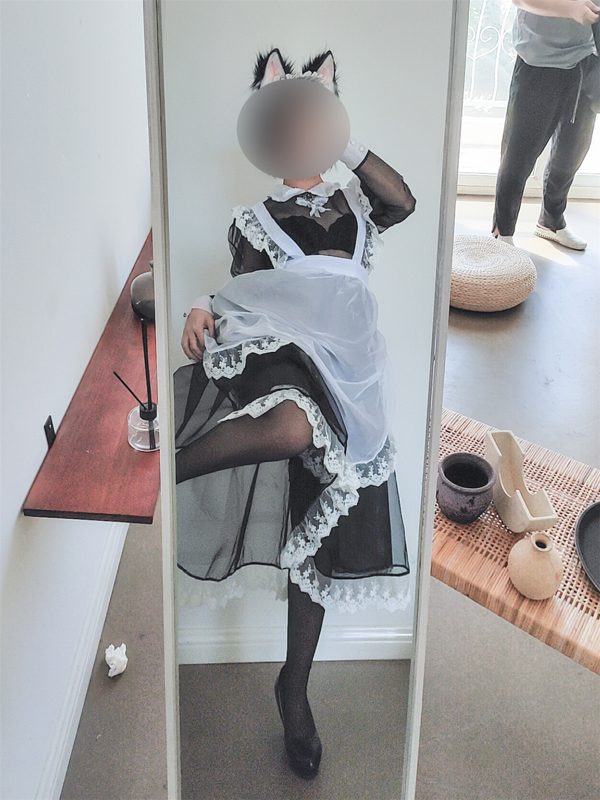 蠢沫沫 透明女仆自拍 [42P-55.7MB]