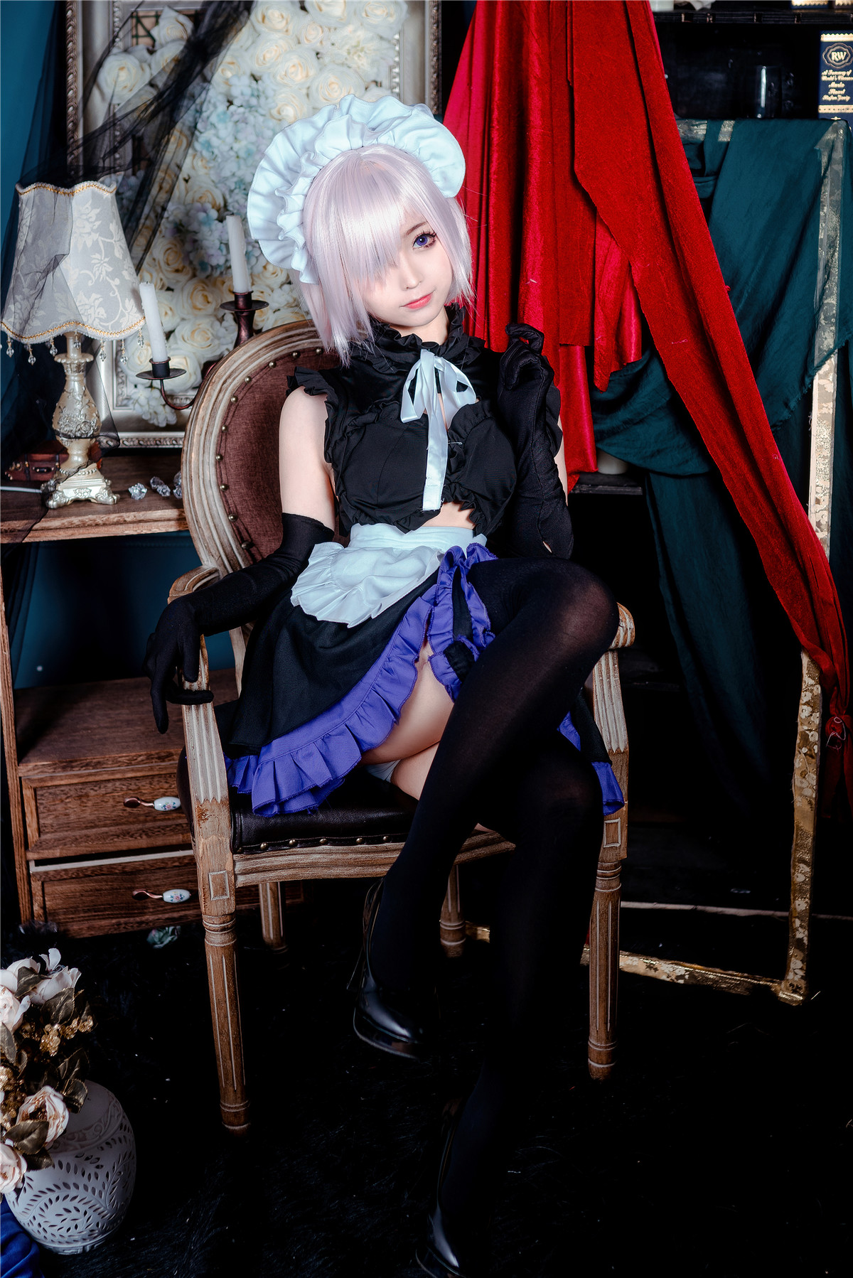 蠢沫沫 玛修女仆 [22P-256MB]