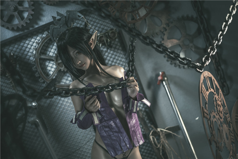 蠢沫沫 黑兽 女王3套[127P-613MB]