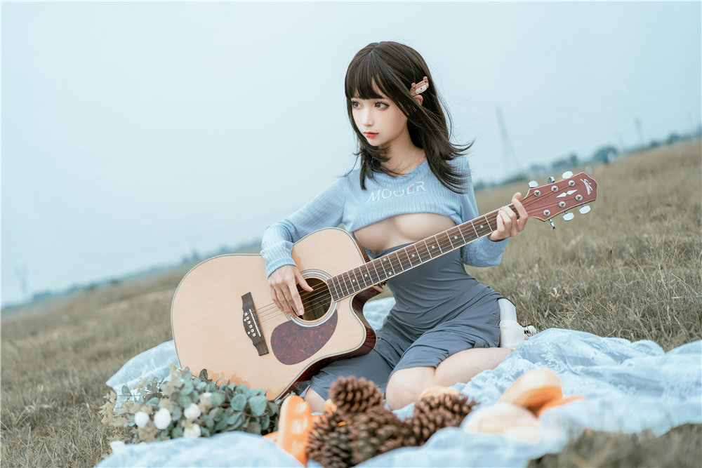 蠢沫沫 吉他妹妹[50P-629MB]