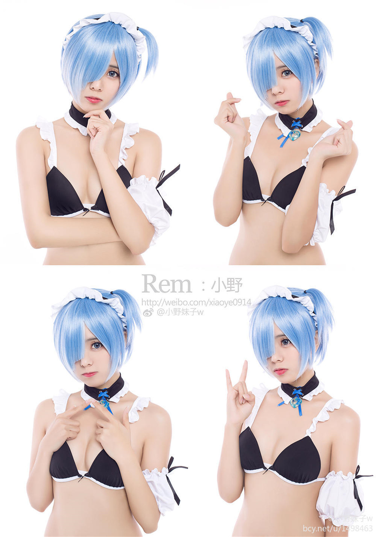 小野妹子w 蕾姆 泳装 [9P-1MB]