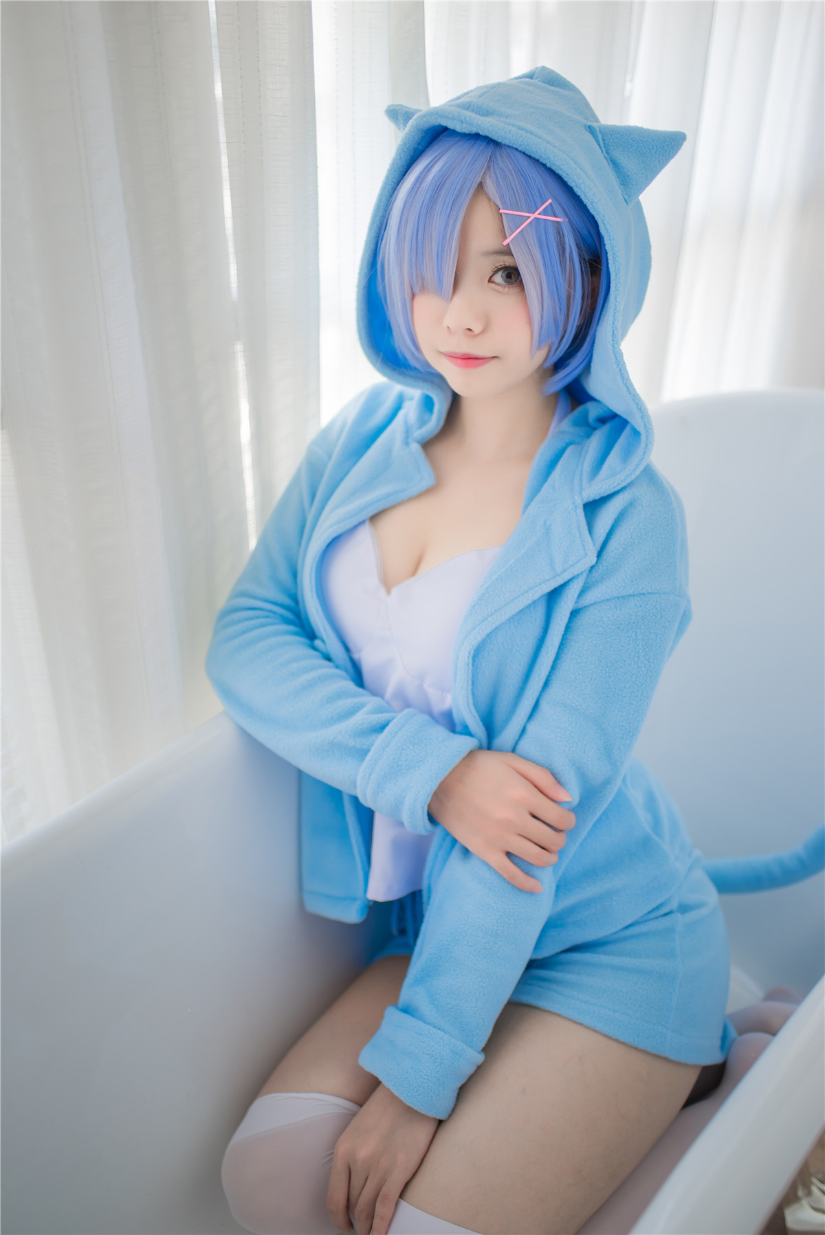 小野妹子w 蕾姆 蓝色精灵 [22P-145MB]