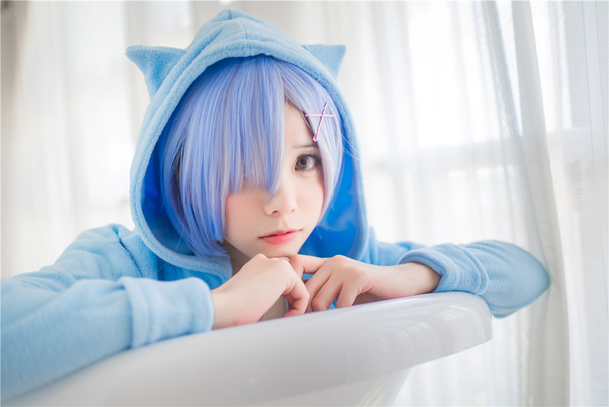 小野妹子w 蕾姆 蓝色精灵 [22P-145MB]