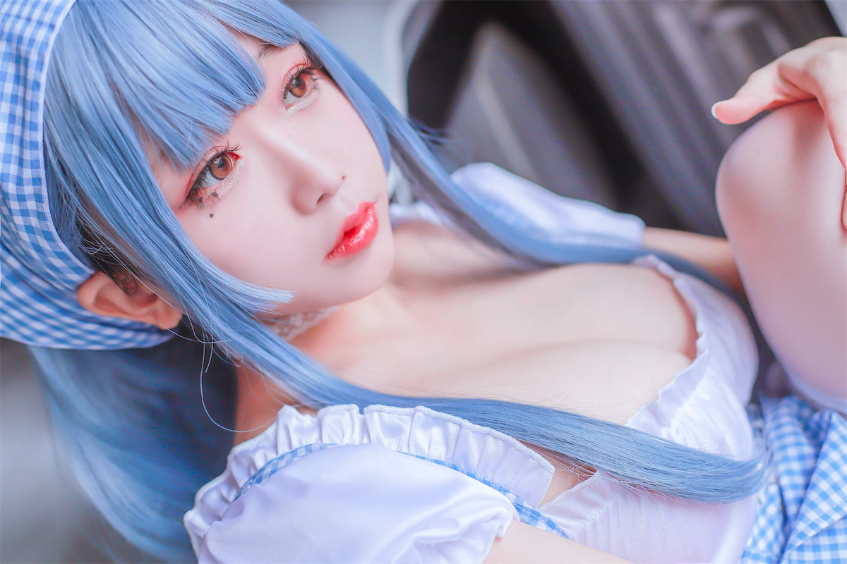 日奈娇 蓝色女仆 [46P-413MB]