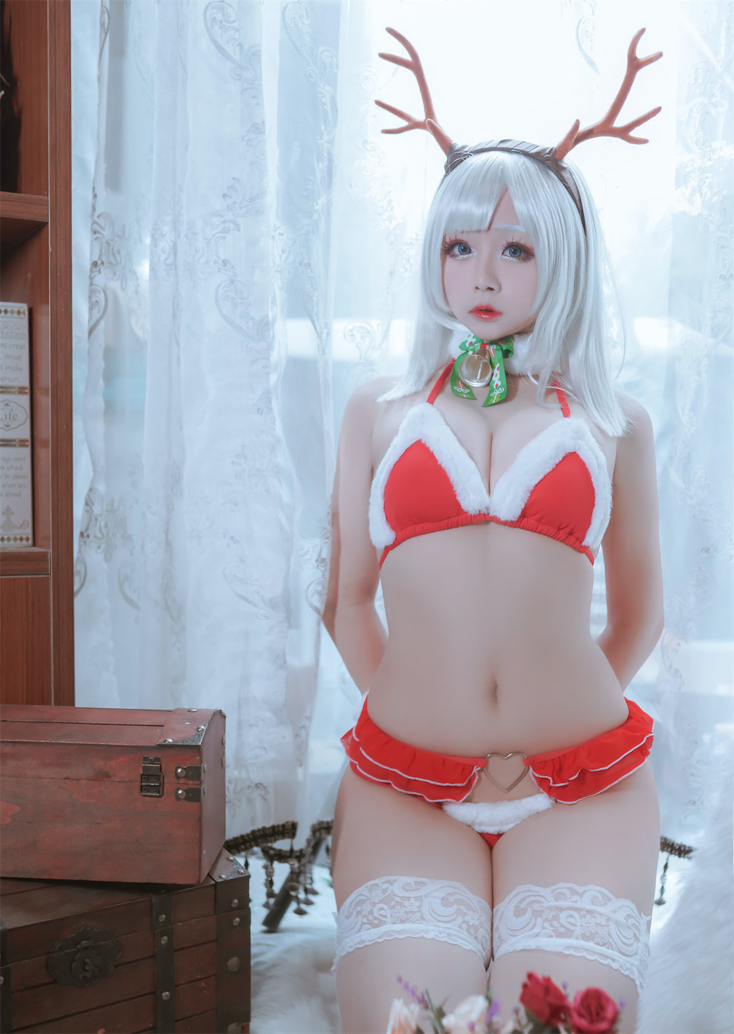 日奈娇 圣诞双人[50P-508MB]