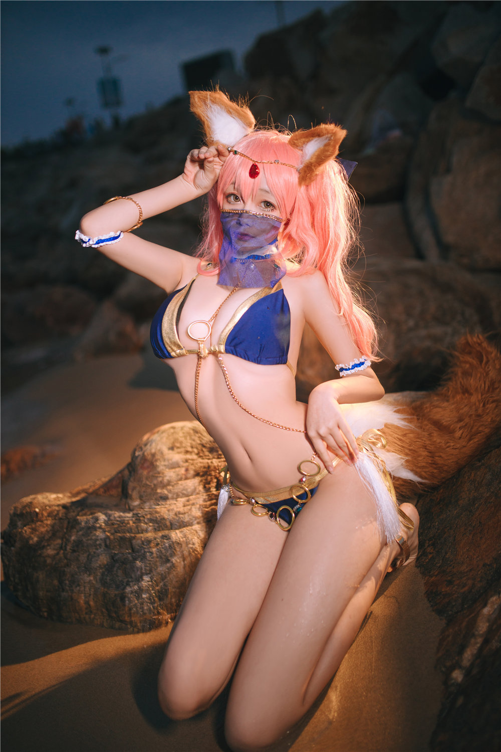 日奈娇 玉藻前 阿拉伯舞娘[37P-456MB]