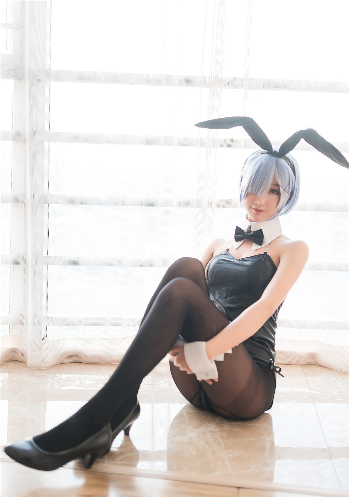 木棉棉OwO 蕾姆兔女郎[60P-46MB]