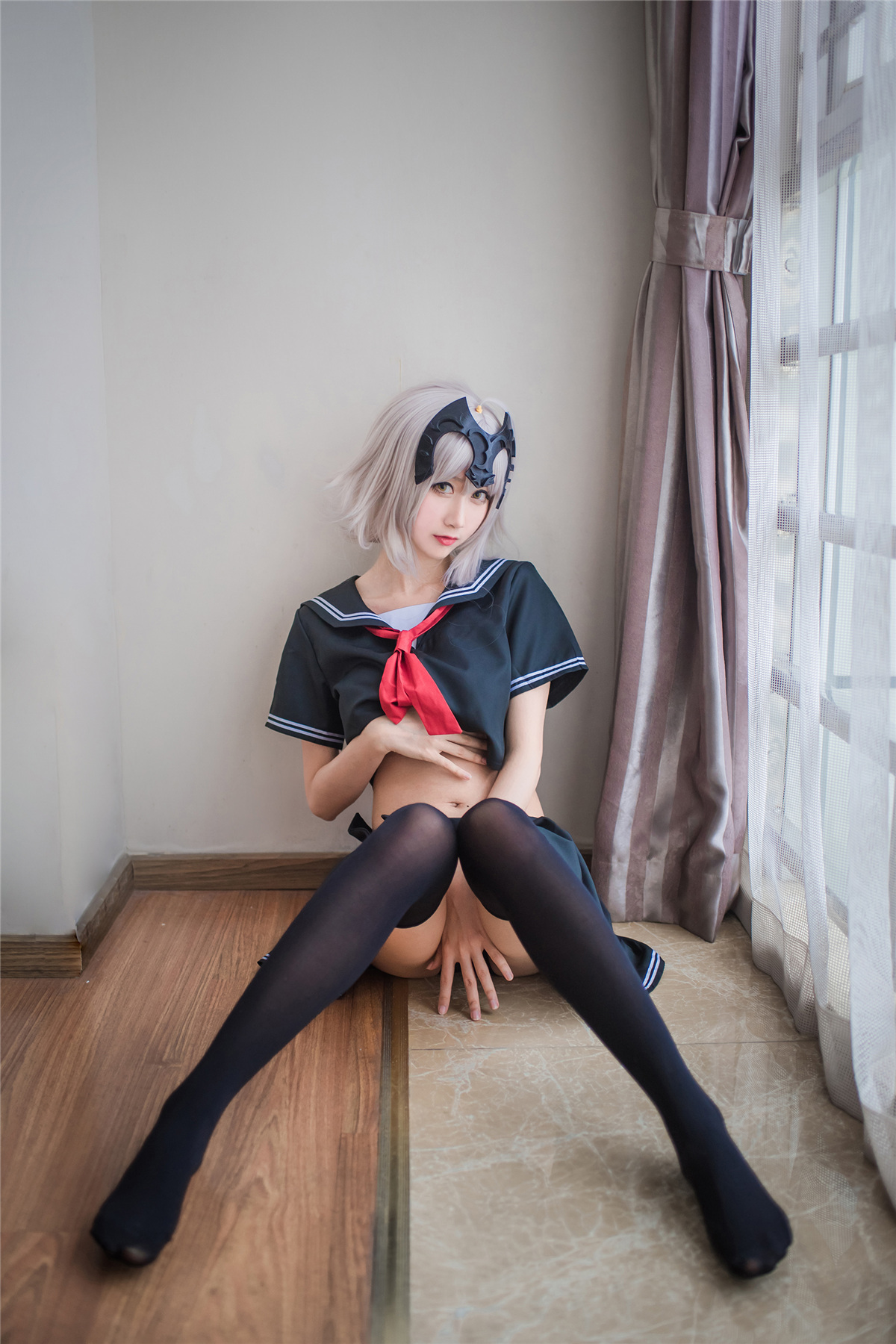 木棉棉OwO 贞德（黑）[23P-53MB]