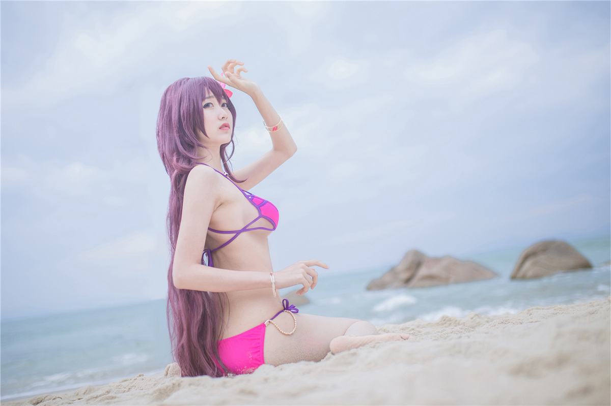 木棉棉OwO 泳装斯卡哈[21P-45MB]