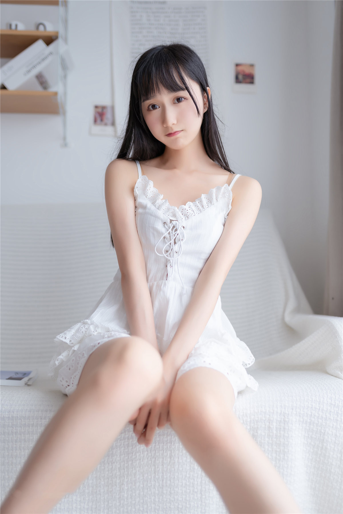 木棉棉OwO 白色睡裙[40P-161MB]