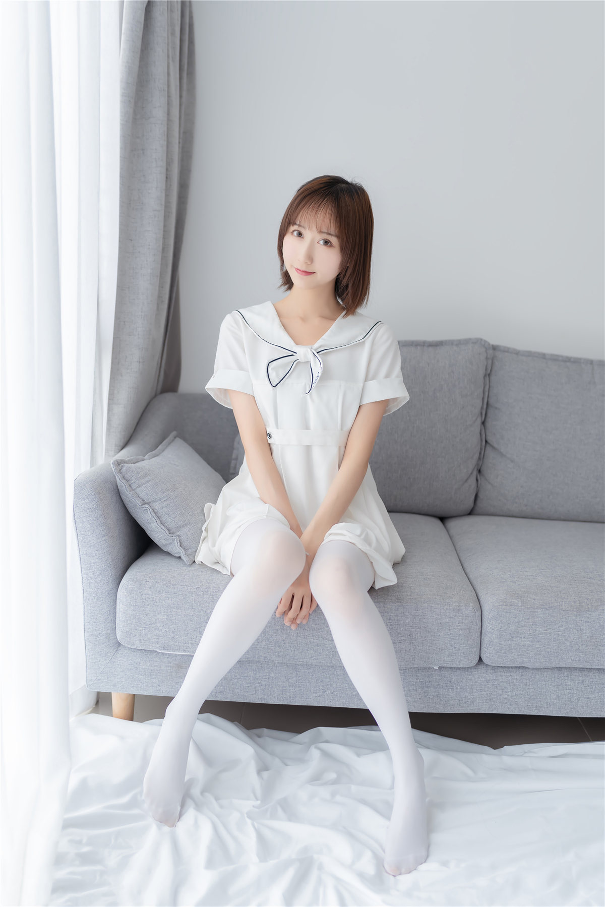 木棉棉OwO 纯情白裙[40P-166MB]