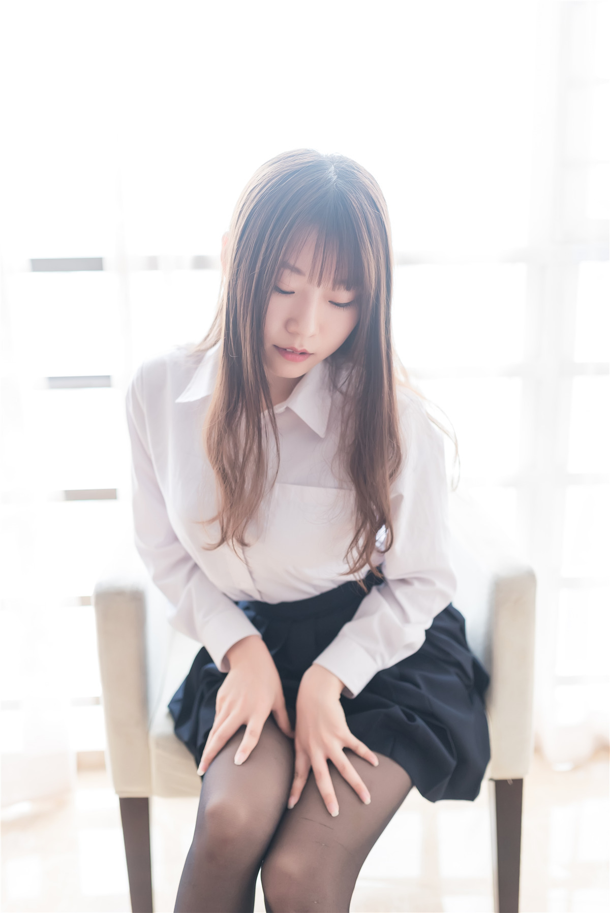 香草喵露露 黑丝萌妹[44P-194MB]