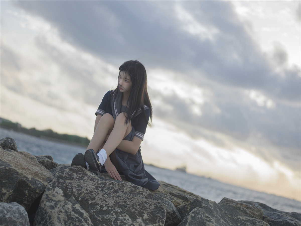 南桃Momoko 蓝jk [12P-16MB]