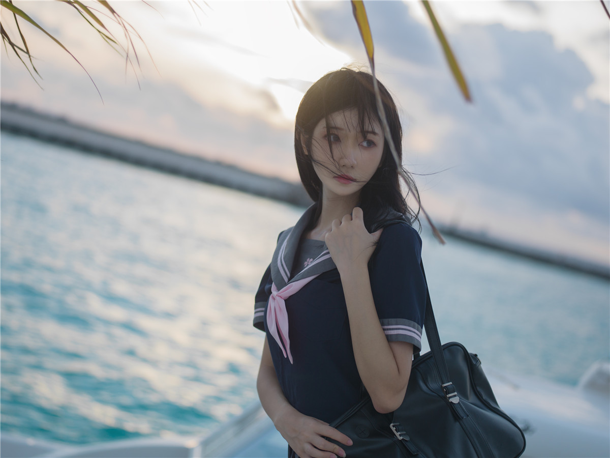 南桃Momoko 蓝jk [12P-16MB]