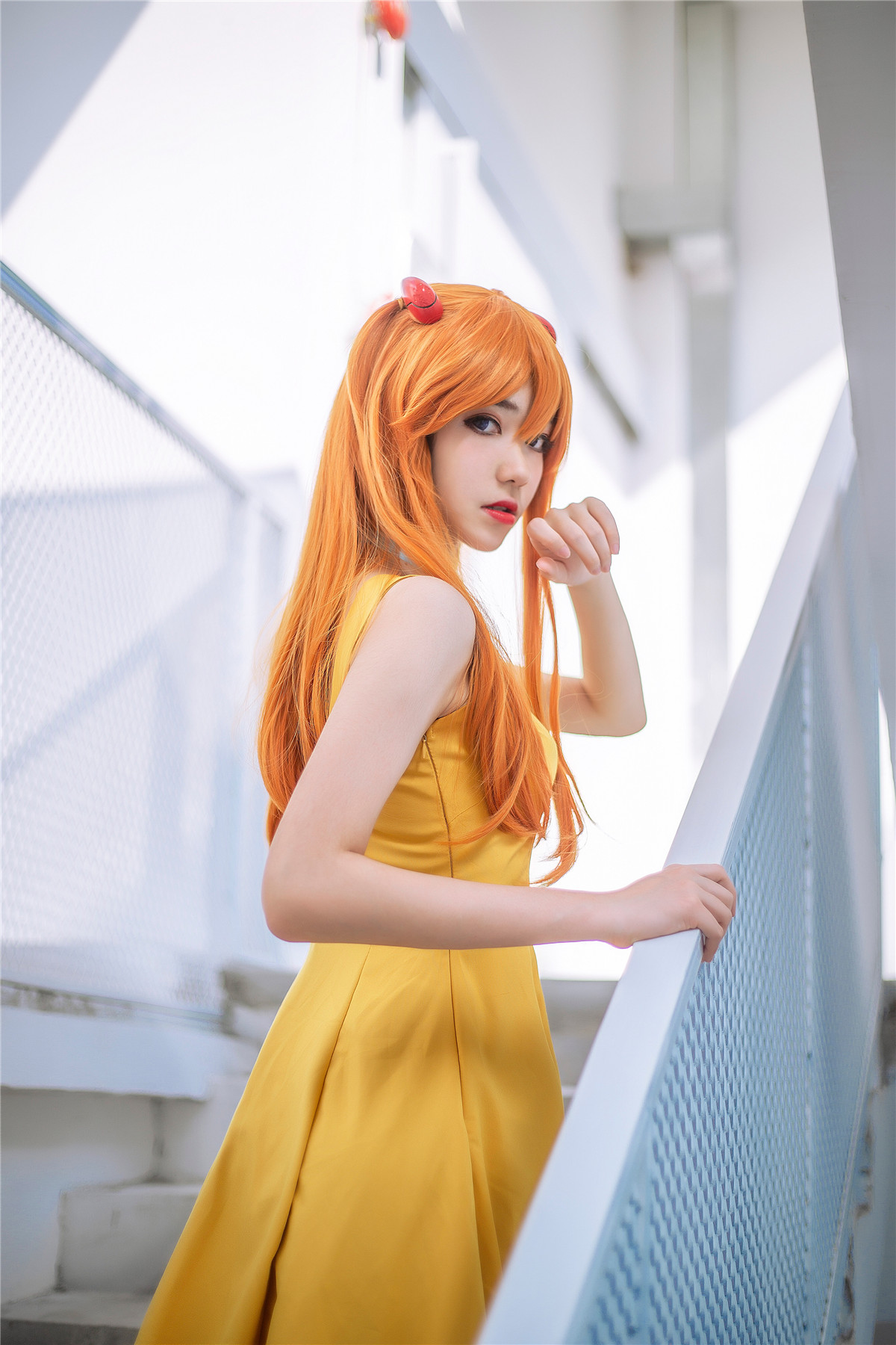 南桃Momoko 明日香黄裙 [12P-110MB]