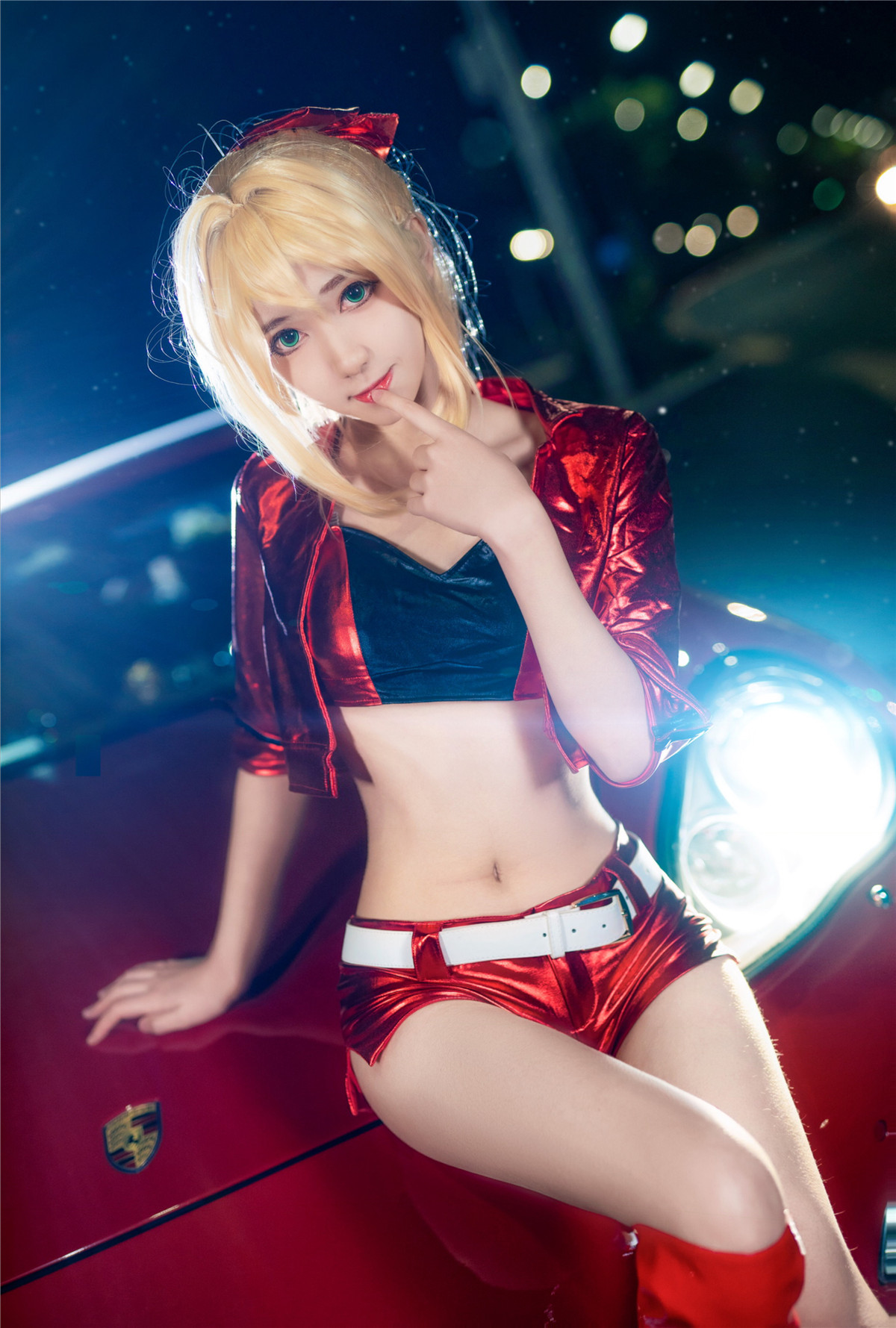 南桃Momoko 尼禄赛车娘 [19P-118MB]