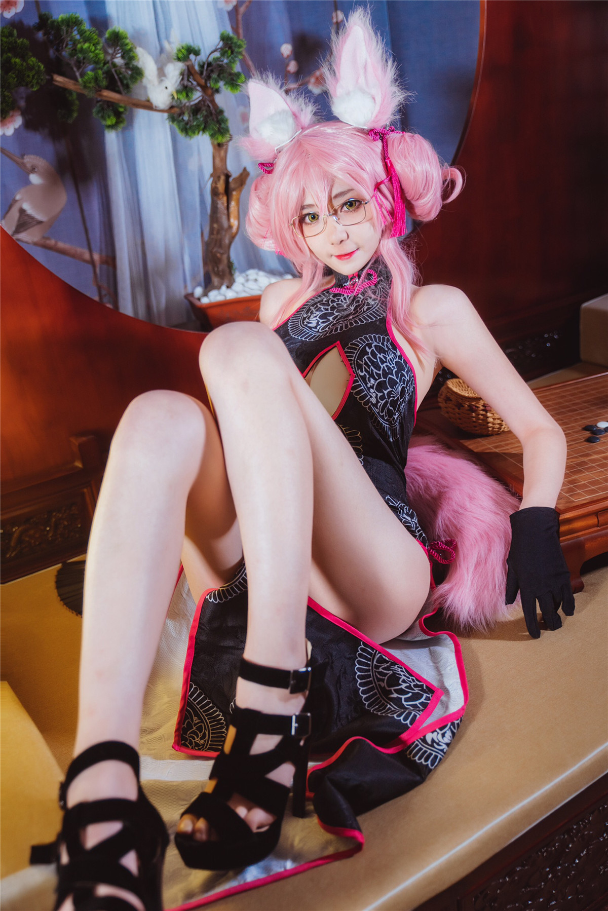 南桃Momoko 玉藻前旗袍 [16P-87MB]