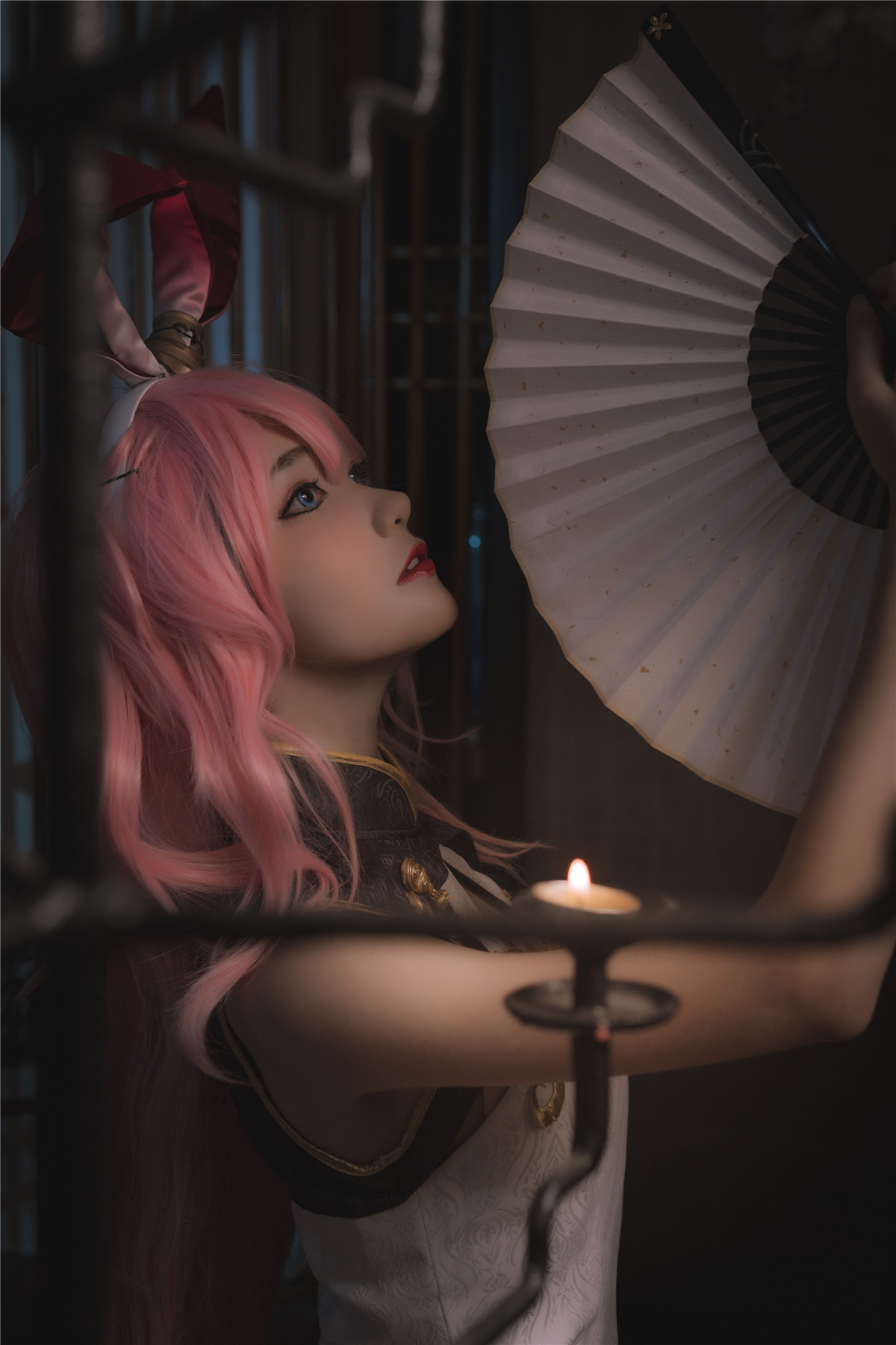 南桃Momoko 八重樱旗袍 [17P-18MB]