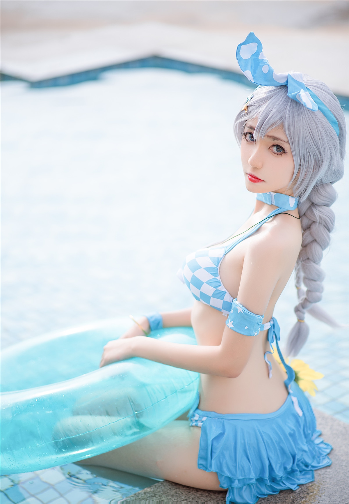 南桃Momoko 琪亚娜泳装 [15P-27MB]