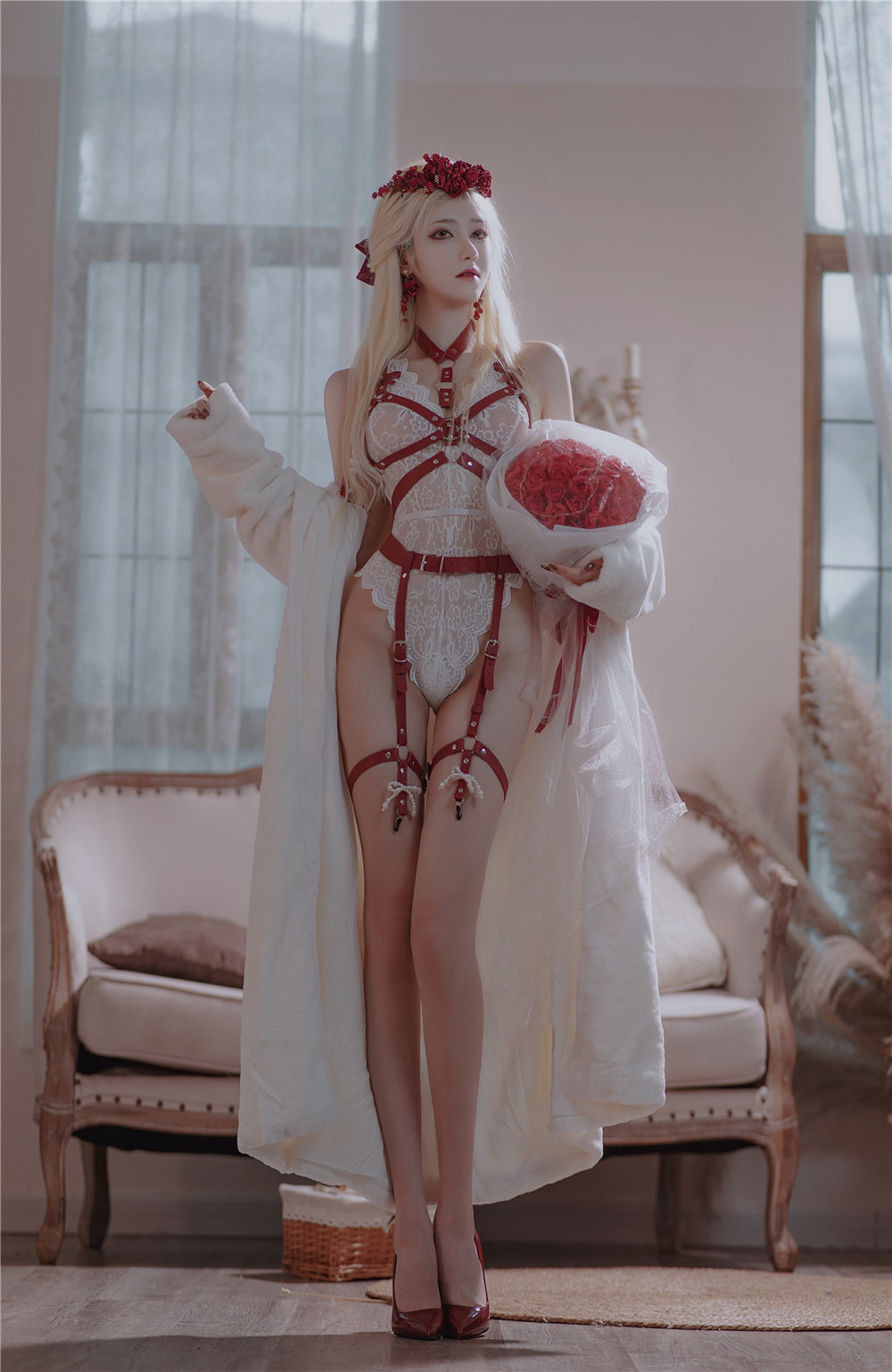 南桃Momoko 玫瑰 [26P-68MB]