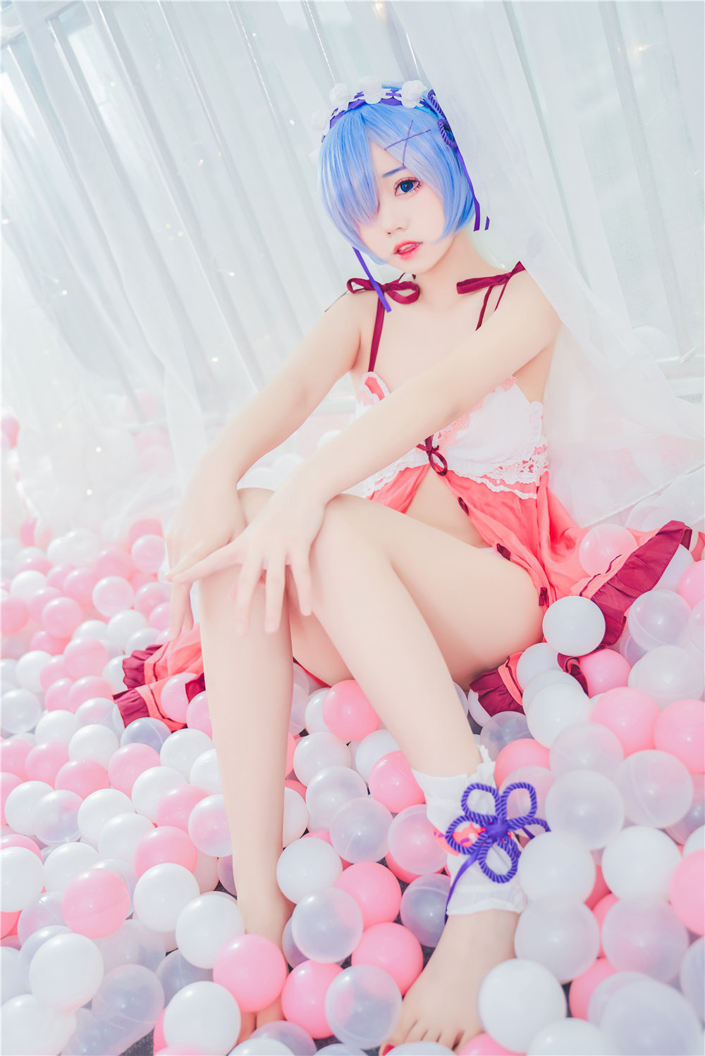 猫君君_MaoJun 粉嫩嫩的雷姆[40P-428MB]