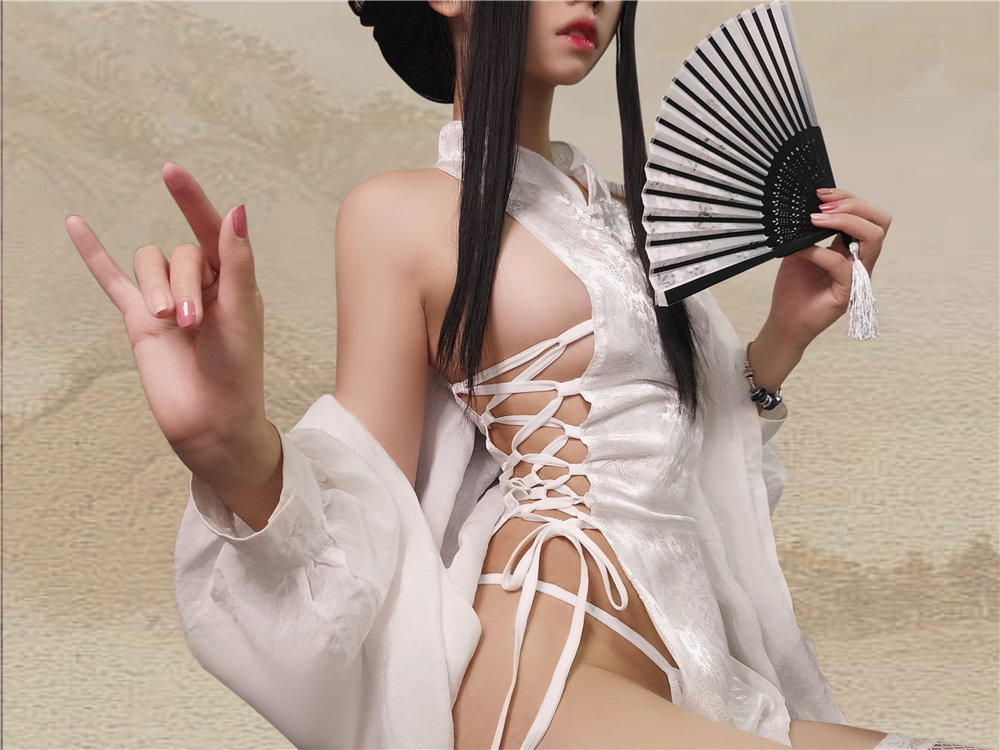 猫君君_MaoJun 绑带旗袍 [16P-75MB]