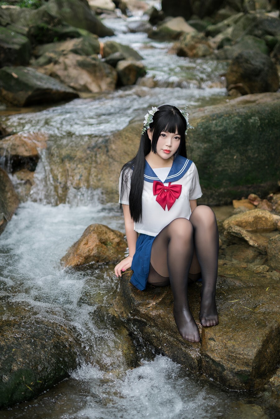 白烨-湿身JK[98P+2V]