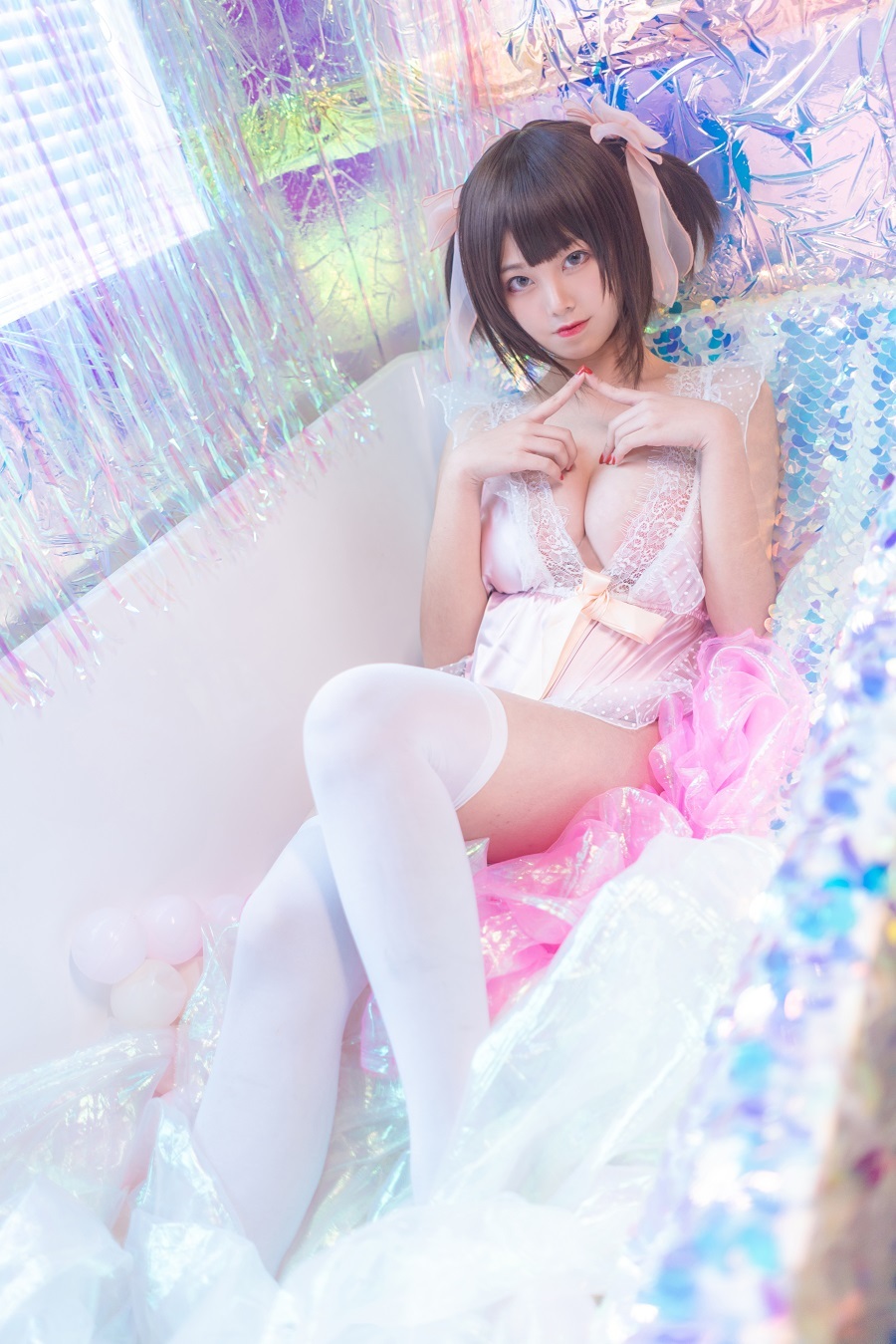 蜜汁猫裘 粉色私房[14P]